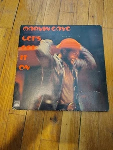 MARVIN GAYE~LET'S GET IT ON~RARE ORIGINAL 1973 TAMLA LP - Picture 1 of 2