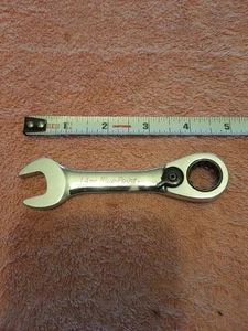 Blue Point By Snap On Tools 14 Mm Ratchet Reversible Wrench Stubby - Picture 1 of 10