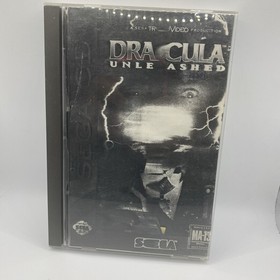 Dracula Unleashed (Sega CD, 1993) DISC ONLY W/CASE ART/NO MANUAL