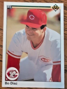 BO DIAZ Cincinnati Reds 1990 Upper Deck Baseball Card #664 Mint - Picture 1 of 2
