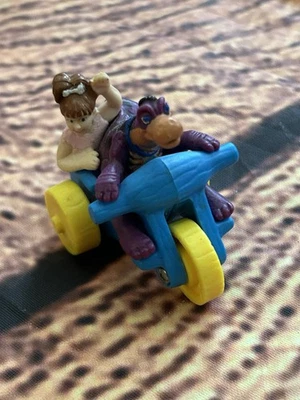 Coche McDonald's de colección 1994 The Flintstones película Dino & Pebbles juguete Foto 1 de 4