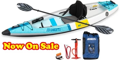Paquete profesional de kayak inflable Sea Eagle EZLite10 - Envío y devolución gratuitos, 3 años de garantía Foto 1 de 4