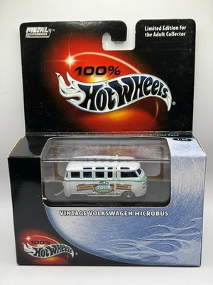 Литой винтажный микроавтобус Volkswagen Hot Wheels 100% ограниченный выпуск - 1:64 - Изображение 1 из 4