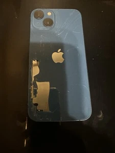 Blue iPhone 13 128gb Unlocked (Cracked) - Zdjęcie 1 z 2