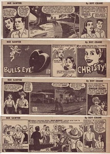 Buz Sawyer by Roy Crane - 27 large daily comic strips - Complete October 1946 - Picture 1 of 1