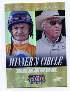 2015 Panini americana Winner's Circle combos dorados #5 Pat Dayne Wayne Lukas *54869 - Imagen 1 de 1