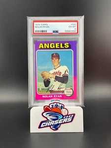 1975 Topps Baseball Mini Set Break Nolan Ryan #500 PSA 6 - Picture 1 of 2