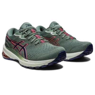 Zapatillas de trail running para mujer ASICS GT-1000 11 en baño natural/papapaya talla 9 B Foto 1 de 4