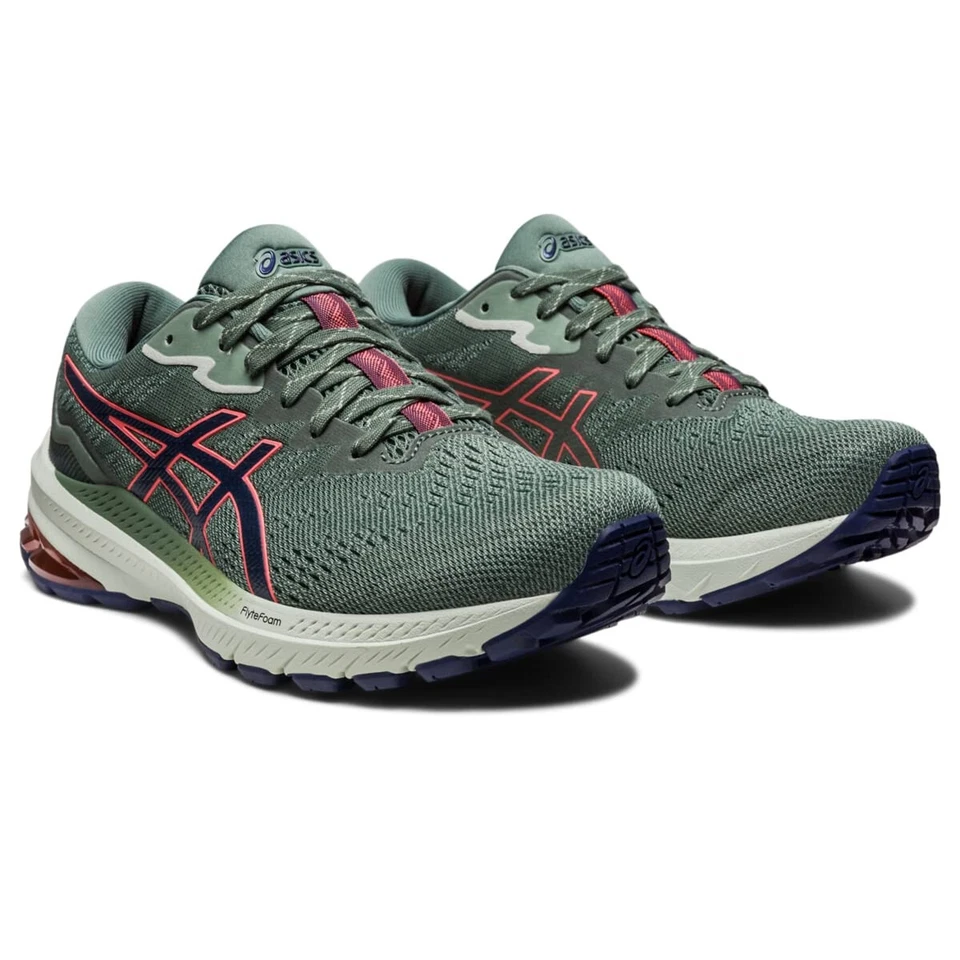 Zapatillas de trail running para mujer ASICS GT-1000 11 en baño natural/papapaya talla 9 B Foto 1 de 4