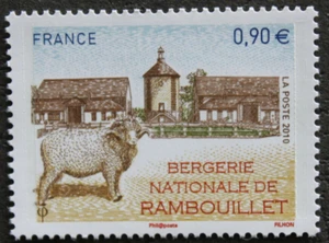 Timbre - FRANCE - Bergerie Nationale de Rambouillet - 2010 - Neuf ** - YT4444 - Picture 1 of 1