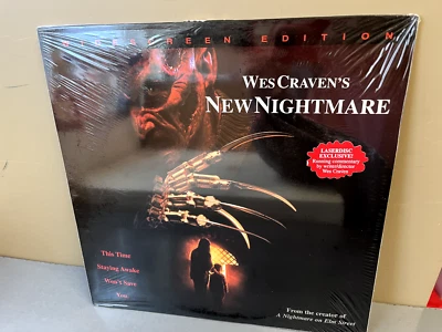 Wes Craven's New Nightmare LaserDisc, New & Sealed, Elm Street - Image 1 of 4