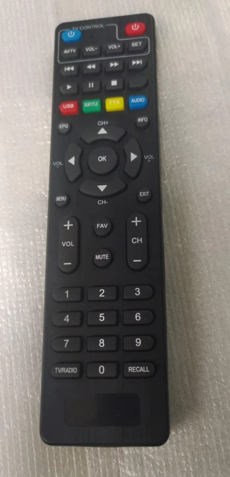 TELECOMANDO DI RICAMBIO DECODER UNITED DVBH2100 DVBH2200 - Immagine 1 di 1