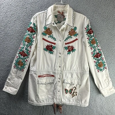 Chaqueta Doble D Rancho XL Opry In Her Eyes Adornada Tachuela Vaquera Camisa Occidental Foto 1 de 4