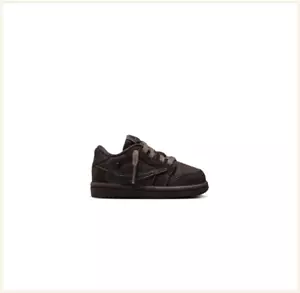 Travis Scott x Air Jordan 1 Retro Low OG SP Velvet Brown (TD) - Picture 1 of 2