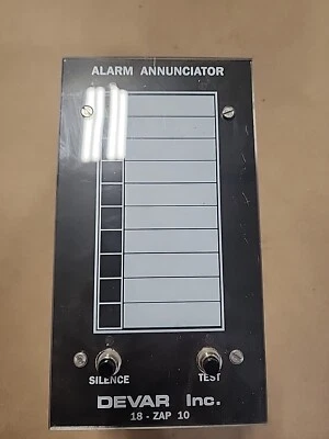 Panel anunciador de alarma Devar 18-ZAP-10 NUEVO EN STOCK Foto 1 de 3