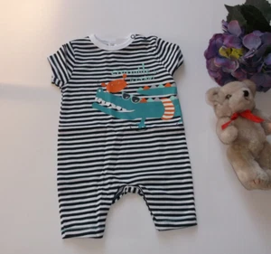 Baby Spieler Größe 56 62 Einteiler Strampler Junge Grösse wählbar Topomini - Bild 1 von 5