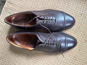 Allen Edmonds Park Avenue Mens Brown Leather Cap Toe Oxford Shoes. Size 10 B/D