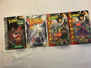 X-Men Classics Elektra w/ Light Up Weapon 2099 JalLai Ninja Psylocke & Deathbird - Picture 1 of 6