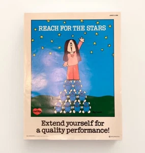 VTG CATHY Comic Strip "Extend Yourself" Office Motivational Poster- Guisewite - Picture 1 of 4
