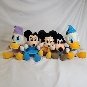 Mickeys Christmas Carol Plush Doll Mickey Minnie Donald Scrooge and Goofy - Picture 1 of 5