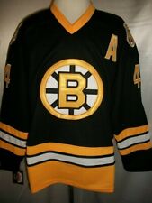 Bobby Orr Boston Bruins Black & Gold "1976-1995 Throwback" Ccm Nhl Jersey