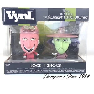 Funko Pop! Vynl Disney Pesadilla antes de Navidad cerradura y choque Tim Burton - Imagen 1 de 4