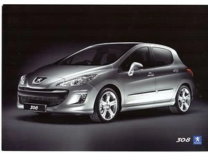 Peugeot 308 Hatchback S & Sport Specification Upgrade 2008 UK Mailer Brochure - Picture 1 of 4