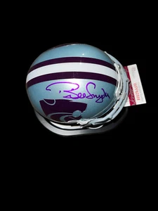 BILL SNYDER Signed KANSAS STATE WILDCATS Mini Helmet K STATE HOF COACH JSA 2 - Picture 1 of 1