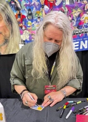 Signed Dan Green Yugioh Yugi vs Seto Kaiba 23 1998 Amada Fresh JSA Certified New - Image 1 of 4