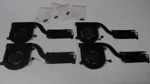4 X Dell Latitude 7480 CPU Heatsink Fan Intel Graphics B2 Uma AT1S1002 2T9GV - Picture 1 of 5