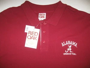ALABAMA CRIMSON TIDE Polo Shirt NEW (flaw) Men's XL sec Football BAMA ROLL TIDE - Picture 1 of 5