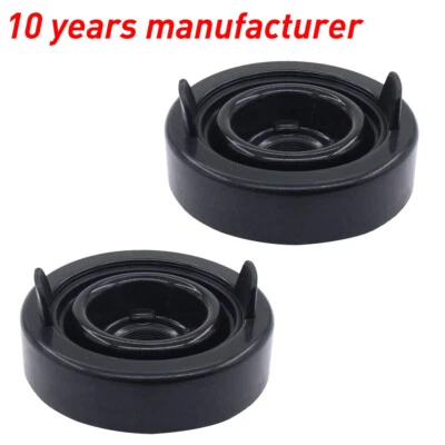 GLOFE 2x 80mm Car Headlamp Dust Cover Rubber Housing Seal Cap for HID LED - Image 1 of 4