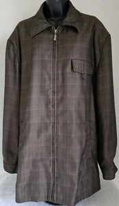 Pronti Mens Jacket Coat Size XL X Large Multicolor Plaid - Picture 1 of 24