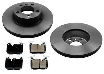 Performance Carbon Disc Brake Rotors Fits BMW 328i 2014-2016 340MM Blue Caliper - Image 1 of 4