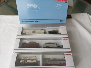 Märklin H0 Nr. 00694 Museumswagen-Set "Werk 1" 2002, 2003, 2004, neu **Selten** - Bild 1 von 4
