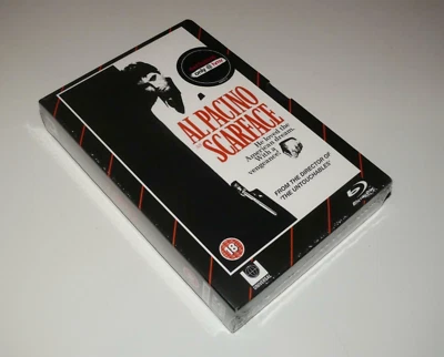 Blu-Ray Movie + DVD ~ Scarface ~ Al Pacino ~ Blu Ray VHS Style ~ NEW - Image 1 of 2