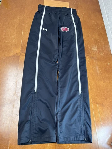 South Carolina Gamecocks Sweatpants Mens Medium Black Under Armour Windbreaker Cover