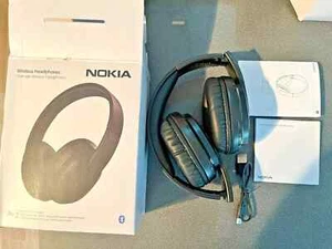 Nokia Wireless Headphones (WHP-101) Bluetooth On-Ear - Black - Picture 1 of 5