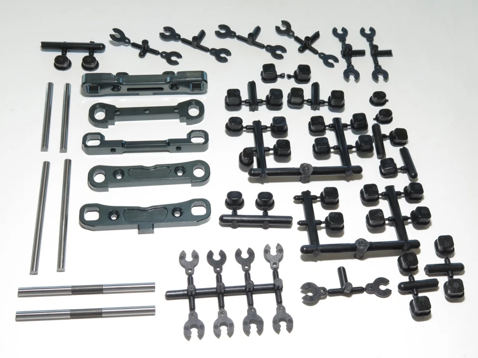 MUGE2028 MUGEN MBX8R ECO 1/8 BUGGY HINGE PINS SUSPENSION MOUNTS - Image 1 of 1