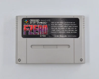 F-Zero Racing Japanese Nintendo Super Famicom SNES SFC NTSC-J - Image 1 of 2