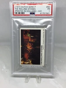 1973 Dutch Serie P #37 Stephen Stills PSA 3 - Picture 1 of 2