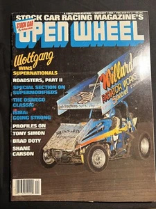 Februar 1982 Open Wheel Magazin Stock Car Racing Indy 500 Wolfgang Fotos - Bild 1 von 5