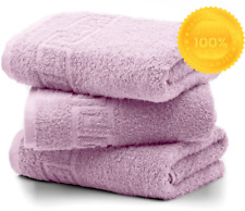 100% Cotton bath towels 40x 70 cm (19inx27in) Set Of 3 Bath Towels 430gsm