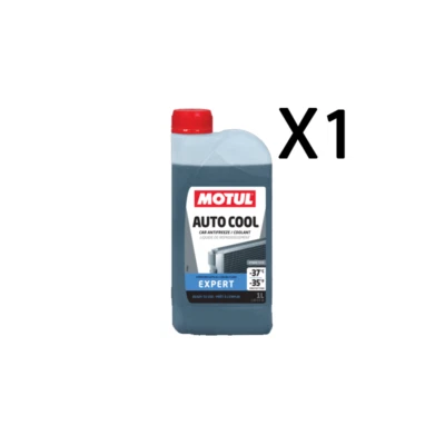 Motul Auto Cool Expert -37 Liquide De Refroidissement Prêt À L'Emploi 1 Litre - Photo 1/4
