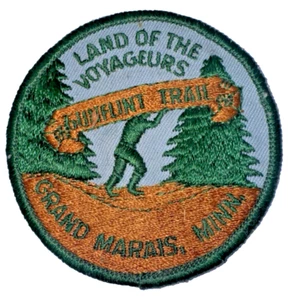 Parche de colección Land of the Voyageurs Gunflint Trail Grand Marais Minn Boy Scout - Imagen 1 de 3