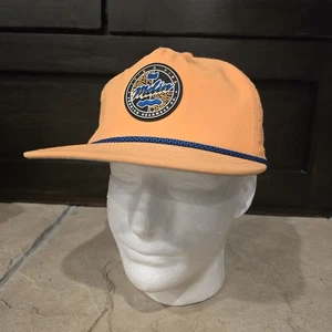 Melin Coronado Hydro Perforated Brick Snapback Hat Cap Orange Neon  - Bild 1 von 7