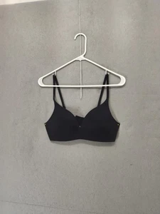 Sophie B Bra Womens 36C Black Seamless Wirefree Lightly Lined Adjustable Straps - Picture 1 of 17