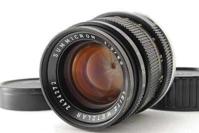 【MINT】 Leica Summicron M 50mm F2 Black Lens 2nd Ver Leitz Germany from... - image 1 of 4