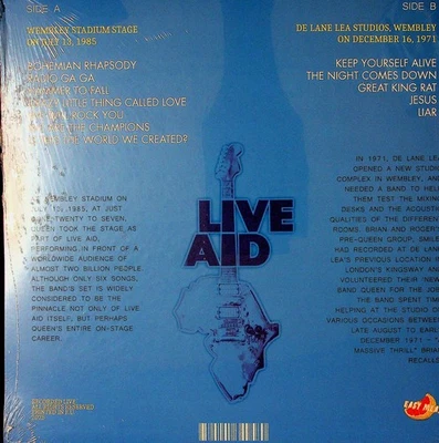Lp - Queen Live Aid - Wembley Stadium Stage On Tuny 13, 1985 - Image 1 of 2