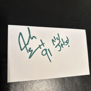 Josh Evans (UAB Star DT) ‘95 Oilers / Titans & NY Jets, died in 2021 at Age 48 - Picture 1 of 1